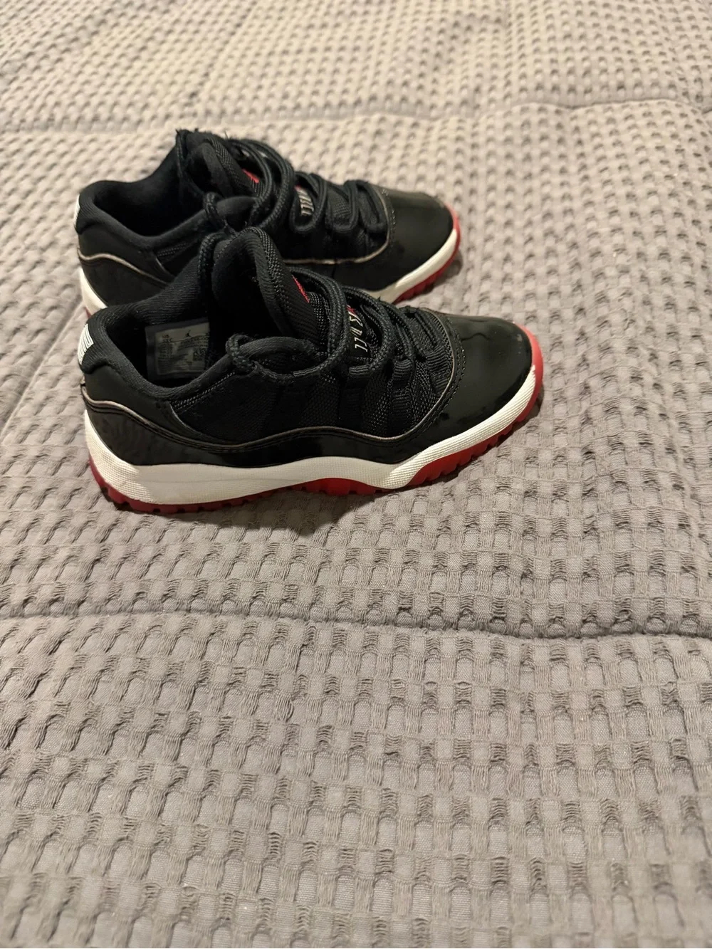 Nike Air Jordan 11 Retro Low “Bred” Toddler Shoes – Size 11C